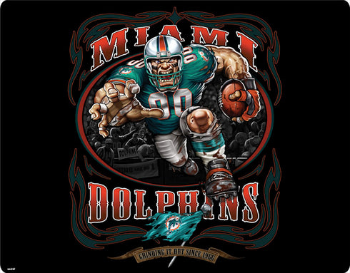 Liquid Blue NFL Miami Dolphins Running Back Galaxy Buds Live Skin